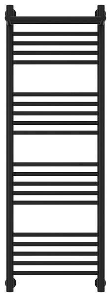 Полотенцесушитель водяной Сунержа Богема+ с 1 полкой 400x1200 мм матовый черный 31-0223-1240