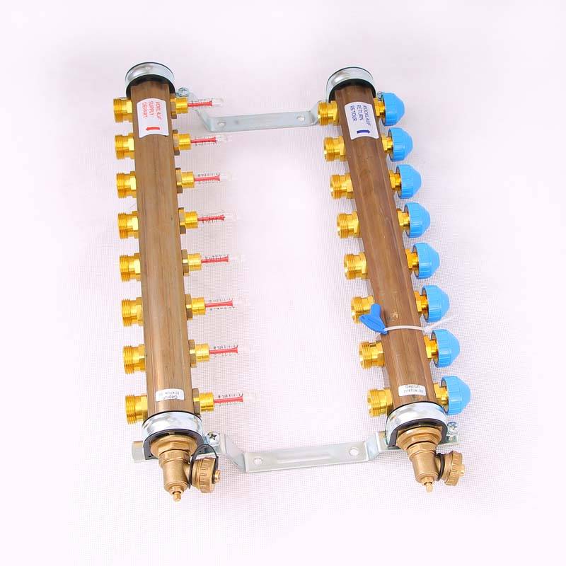 Коллекторная группа Watts HKV/T с расходомерами 1x3/4 EK 8 выходов 10004202