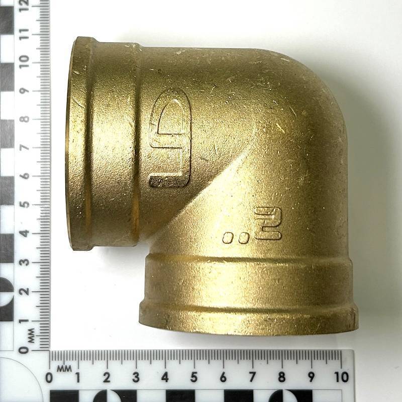 Угол резьбовой 90° ВВ LD Pride 2 латунь LD.65.512.50