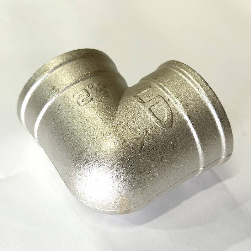 Угол резьбовой 90° ВВ LD Pride 2 никелированная латунь LD.67.512.50