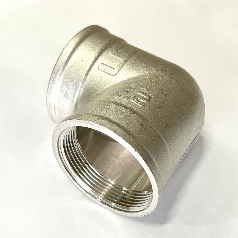 Угол резьбовой 90° ВВ LD Pride 2 никелированная латунь LD.67.512.50