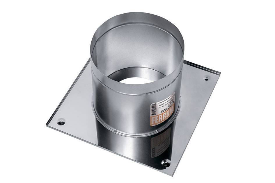 Потолочно-проходной узел Ferrum 430/0.5 мм 200 °C Ф115 мм Аf3303