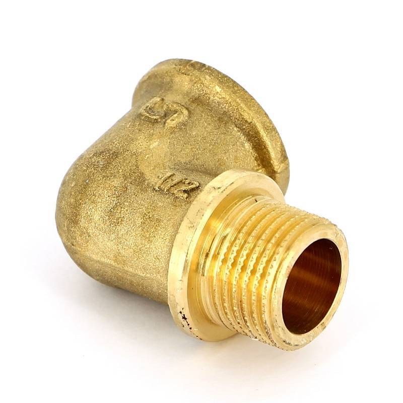 Угол 90° НВ Uni-Fitt 1/2 латунный с упором 612G2200