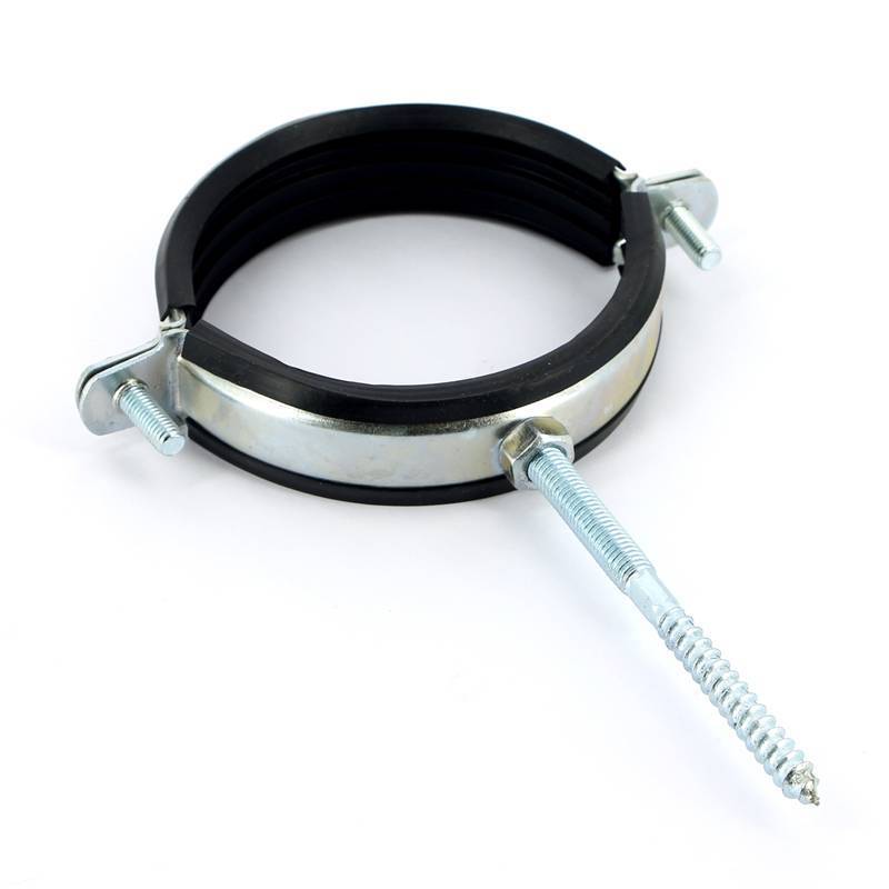 Хомут Uni-Fitt 3 87-92 мм с резиновым уплотнителем шпилькой и дюбелем 850Z9800