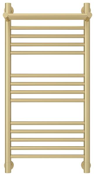 Полотенцесушитель водяной Сунержа Богема+ с 1 полкой 400x800 мм матовая шампань 022-0223-8040