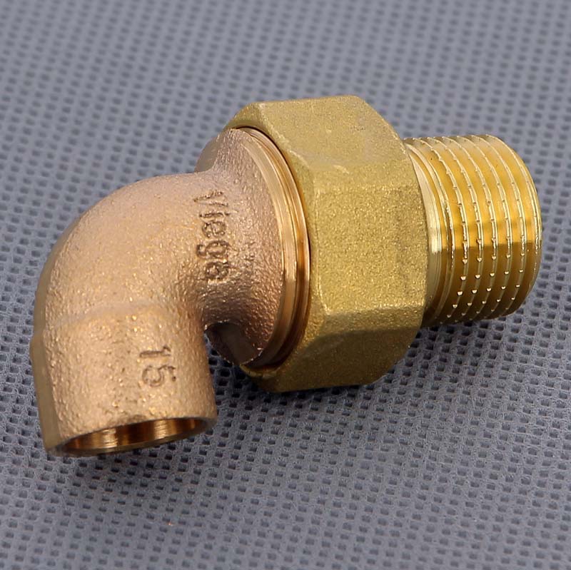 Угол с разъемным соединением Viega 15х1/2 пайка-Н 103859