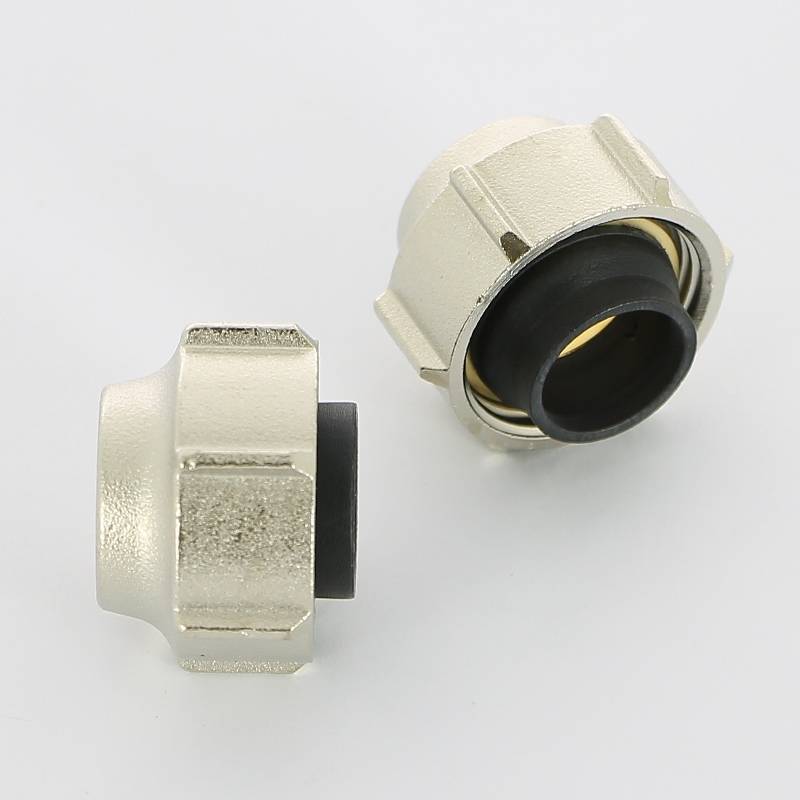 Соединитель обжимной Simplex 15 x 3/4 EK ВР для медных и стальных труб (компл. 2 шт) F11170