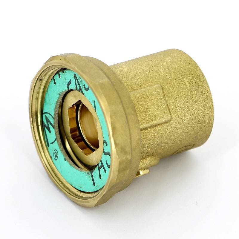 Соединение с накидной гайкой Uni-Fitt ВВ 1 1/2x1 со встроенным шаровым краном 627G6400