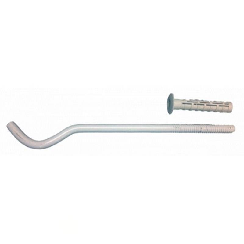 Кронштейн штыревой плоский Uni-Fitt 7х170 мм с дюбелем 870P0717