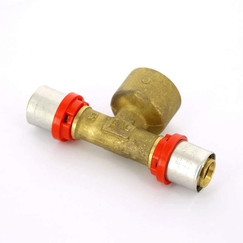 Тройник пресс Tiemme 20х3/4х20 1650079