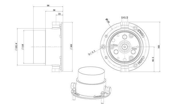 Смеситель для ванны с душем Allen Brau Infinity хром 5.21009-00
