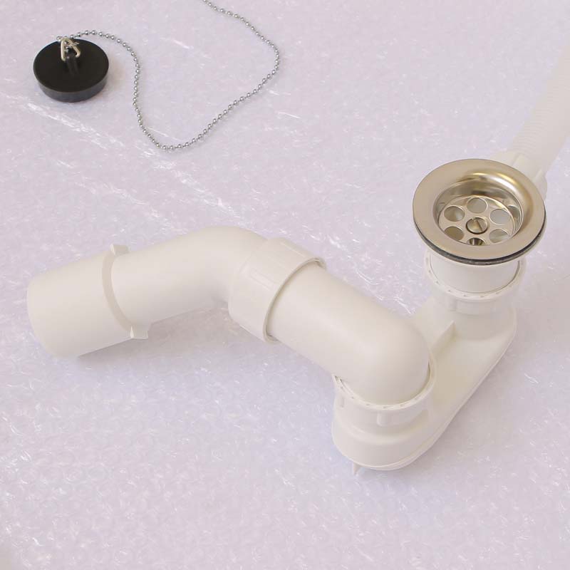 Слив-перелив для ванны Viega с сифоном и отводом 45° 40/50 мм 311537