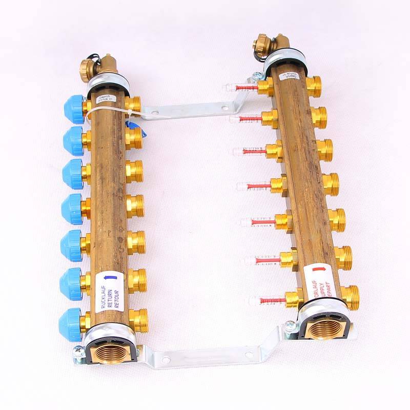 Коллекторная группа Watts HKV/T с расходомерами 1x3/4 EK 7 выходов 10004201