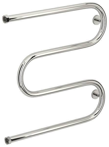 Полотенцесушитель водяной Сунержа М-образный 600х600 мм с полкой без покрытия 00-4007-6060