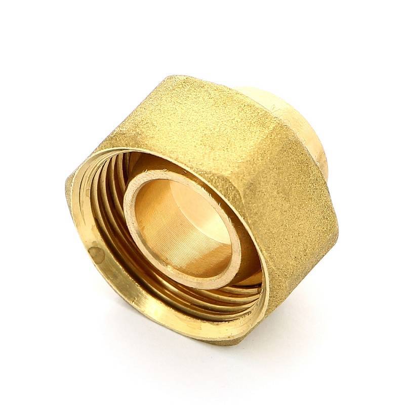 Вставка с накидной гайкой пайка-В Viega 15х3/4 113148