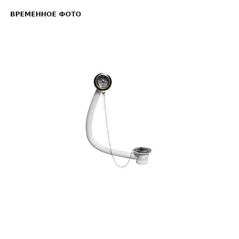 Слив-перелив для ванны McAlpine L=368 мм с пробкой и цепочкой выход 1 1/2 MRB1-A