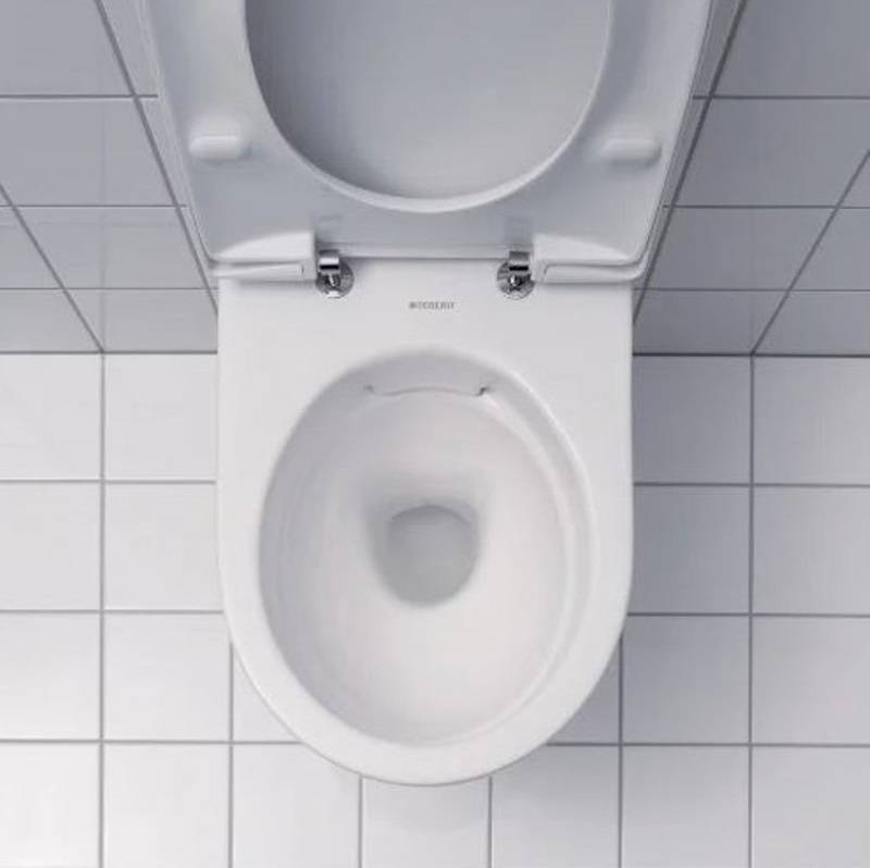 Унитаз подвесной Geberit Renova Compact Rimfree безободковый с сиденьем SoftClose и QuickRelease 500.803.00.1