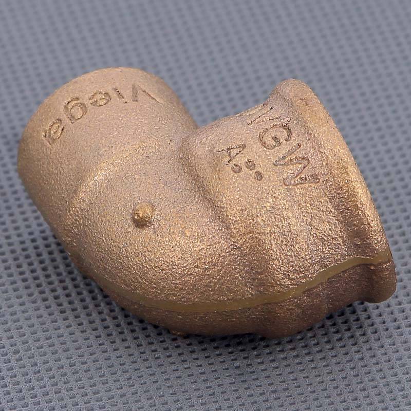 Угол 90° бронзовый Viega 94090G пайка-ВР 22x3/4 107581