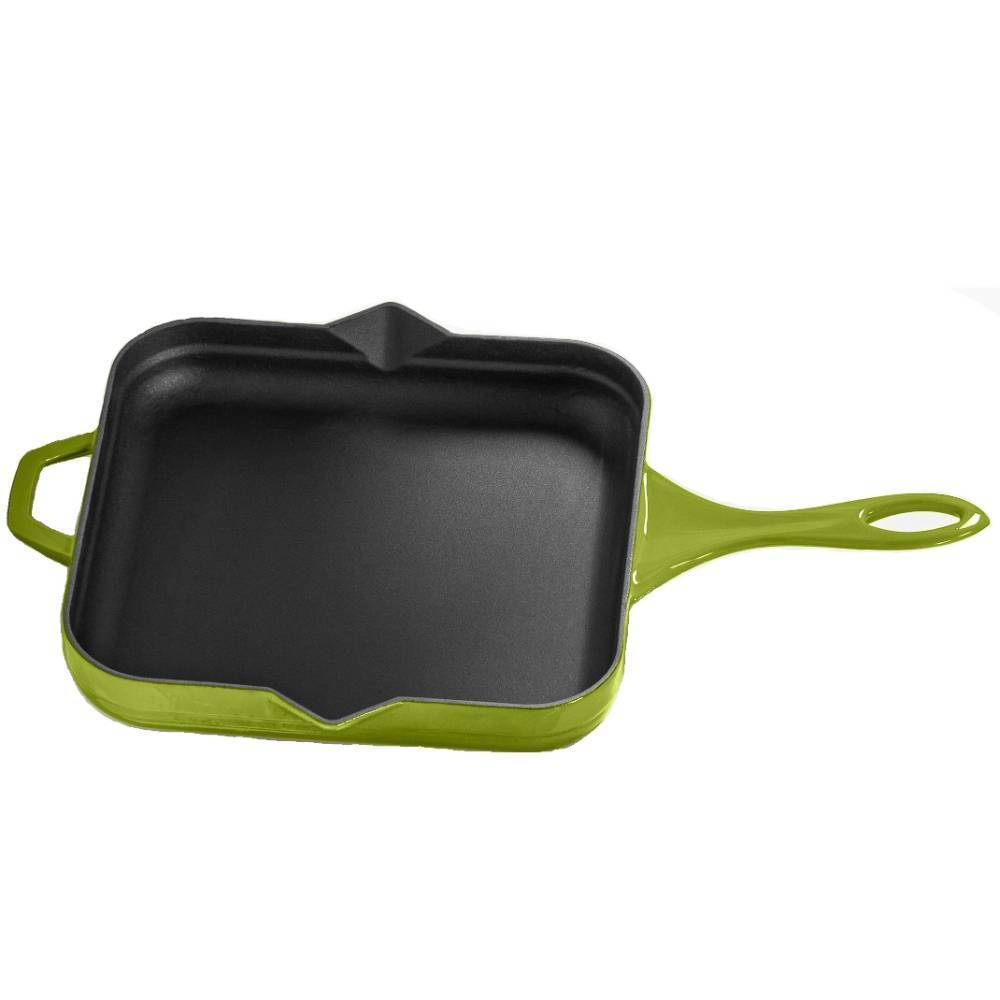 Сковорода квадратная Hascevher KTV 2828 Green 28х28 см A822828