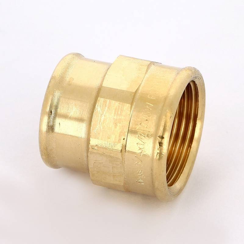 Муфта Viega Sanpress бронзовая 3/4x1/2 ВР-ВР 268862