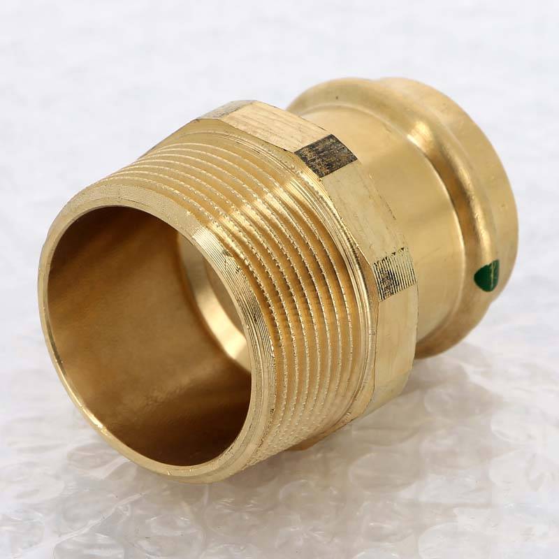 Муфта переходная пресс-Н Viega Sanpress бронза 35x1 1/4 110352