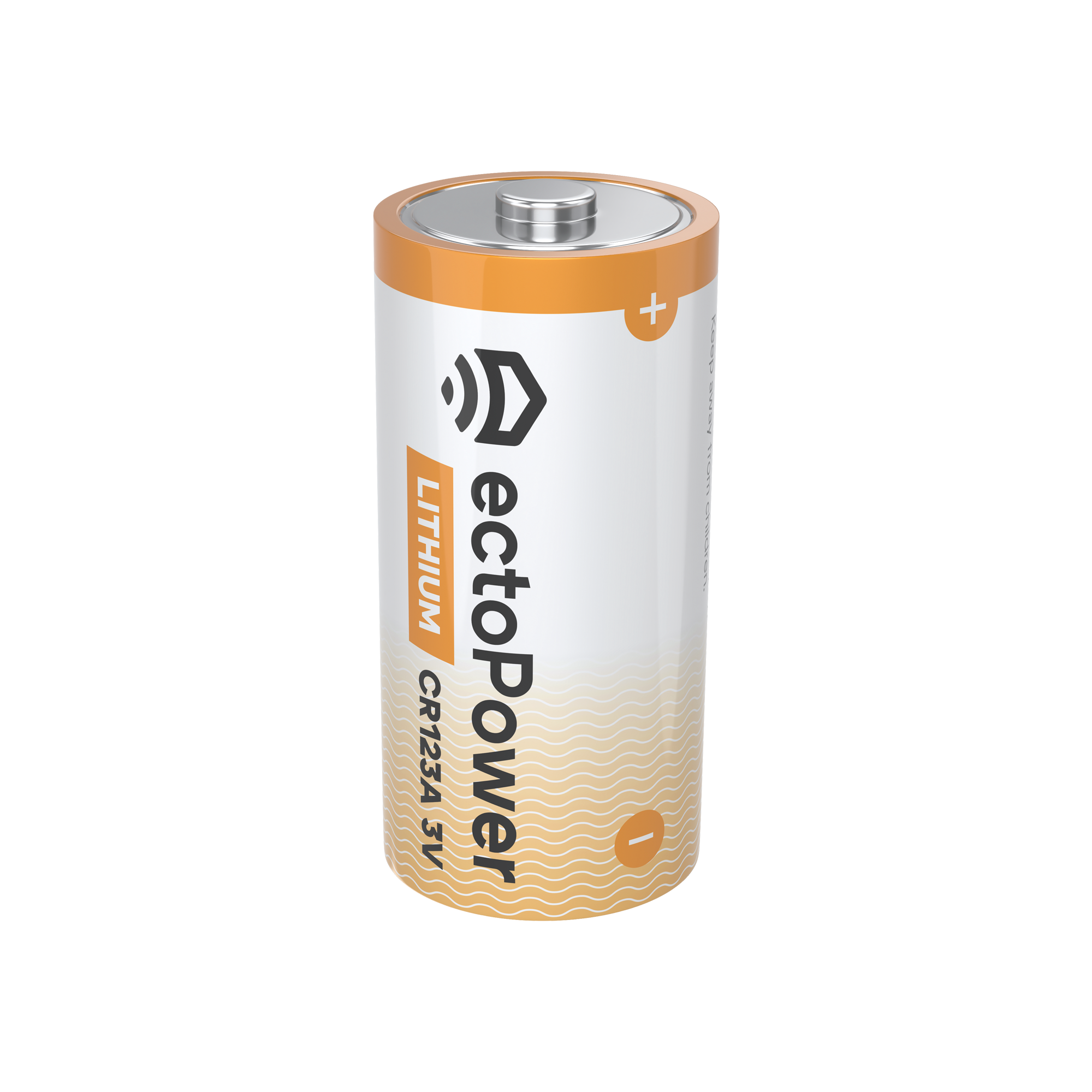 Батарейка литиевая ectoControl CR123A запасная для датчиков ES-BACA-01