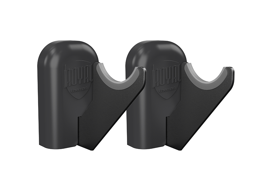 Комплект настенных регулируемых кронштейнов Royal Thermo Design 80 черный НС-1402584