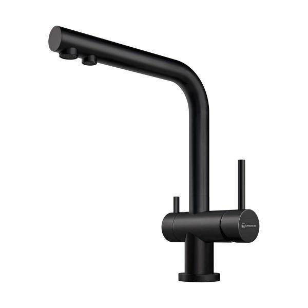 Смеситель для кухни Omoikiri Nagano-GB с подключением фильтра графит 4994284