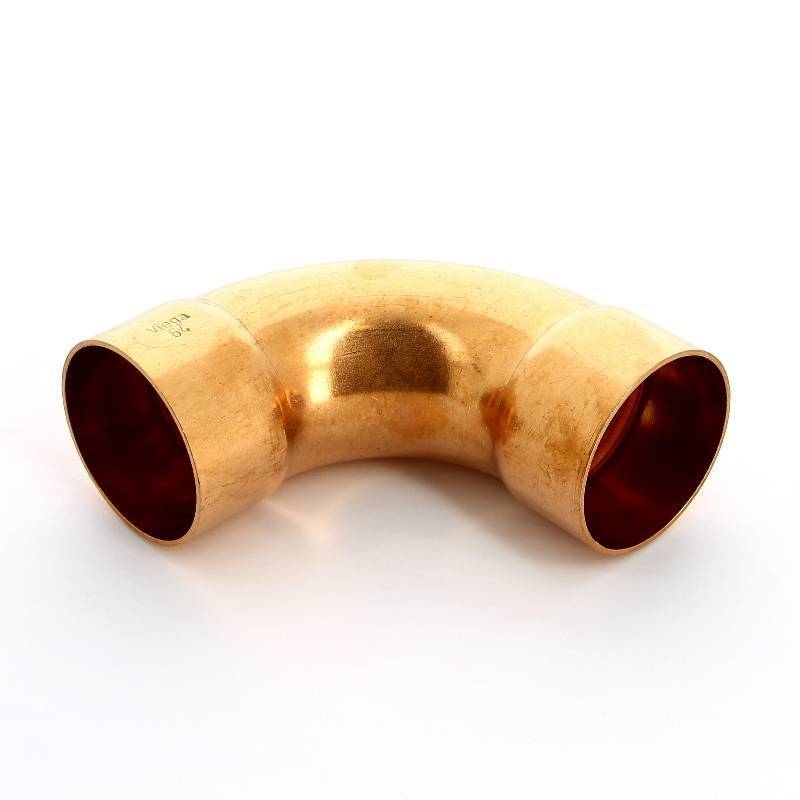 Угол двухраструбный 90 градусов пайка Viega 64 мм 594411