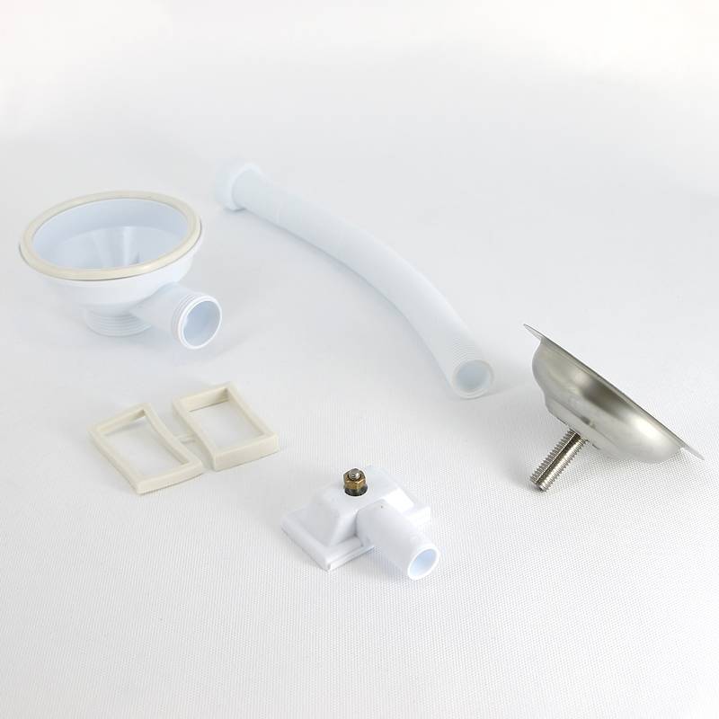 Выпуск для мойки Wirquin 90 мм с прямоугольным переливом 30717337