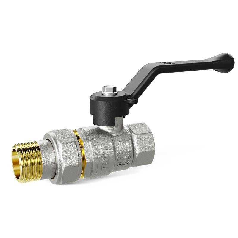 Кран шаровой LD Pride НВ 1 1/4 с разъемным соединением ручка 47.307.32