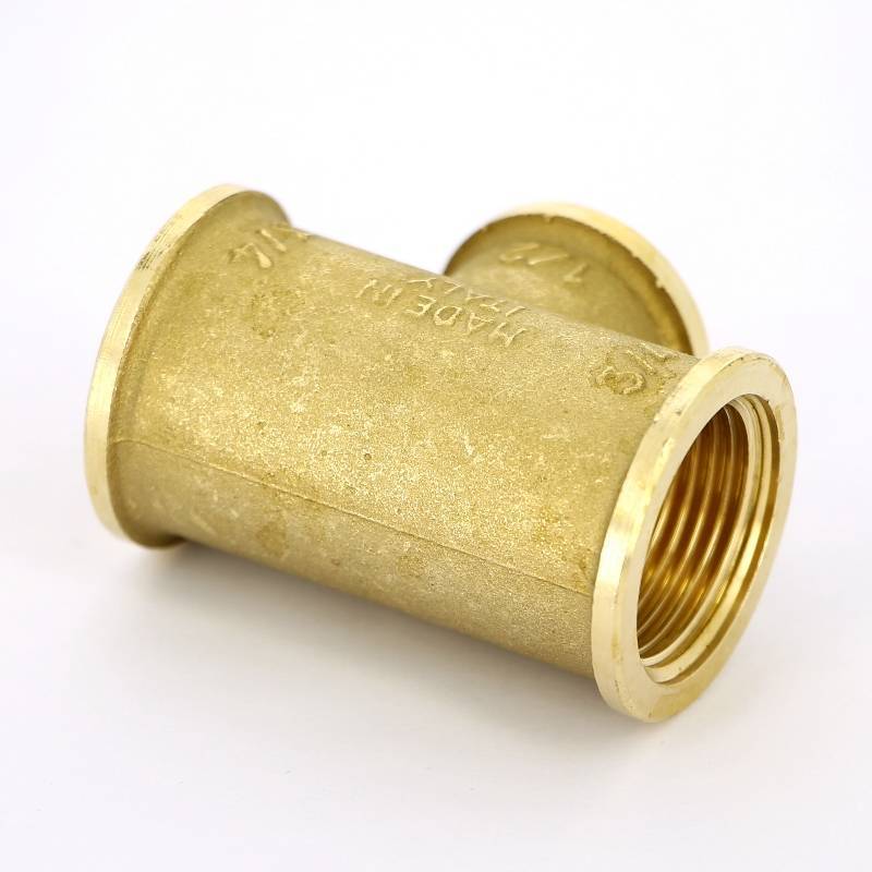 Тройник латунный Tiemme 3/4x1/2x3/4 ВР 1500049