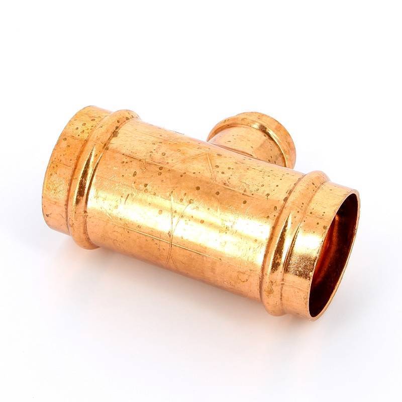 Тройник пресс IBP >B< Press 54х35х54 мм медь P5130 05435054