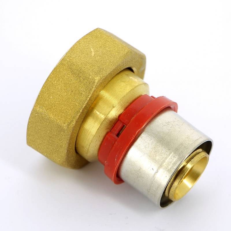 Муфта пресс с накидной гайкой Tiemme 26x1 1/4 плоское уплотнение 1650294