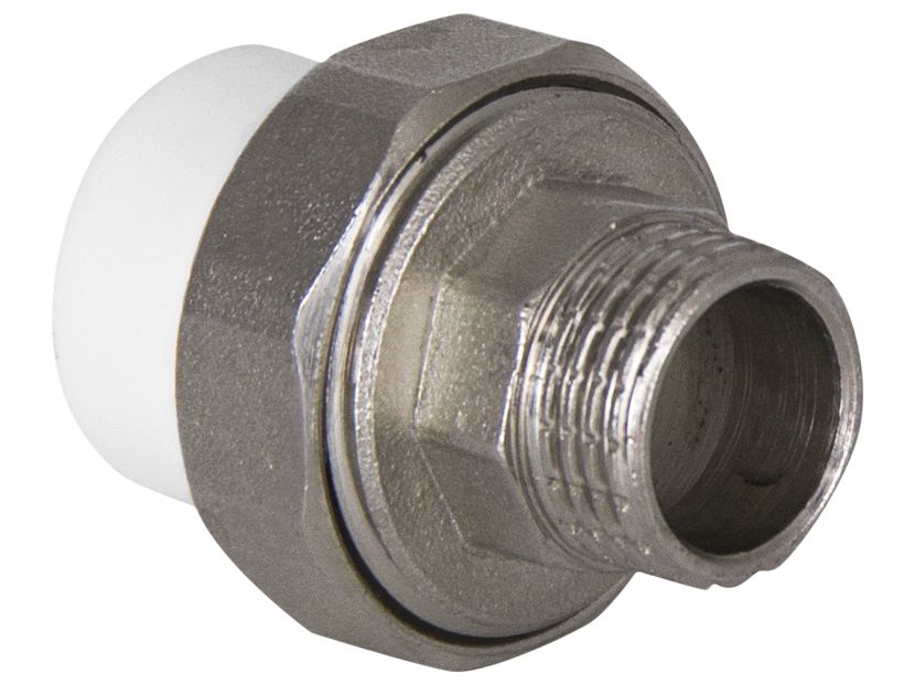 Муфта комбинированная разъемная TEBO PP-R американка 32х1 1/4 НР 015020909