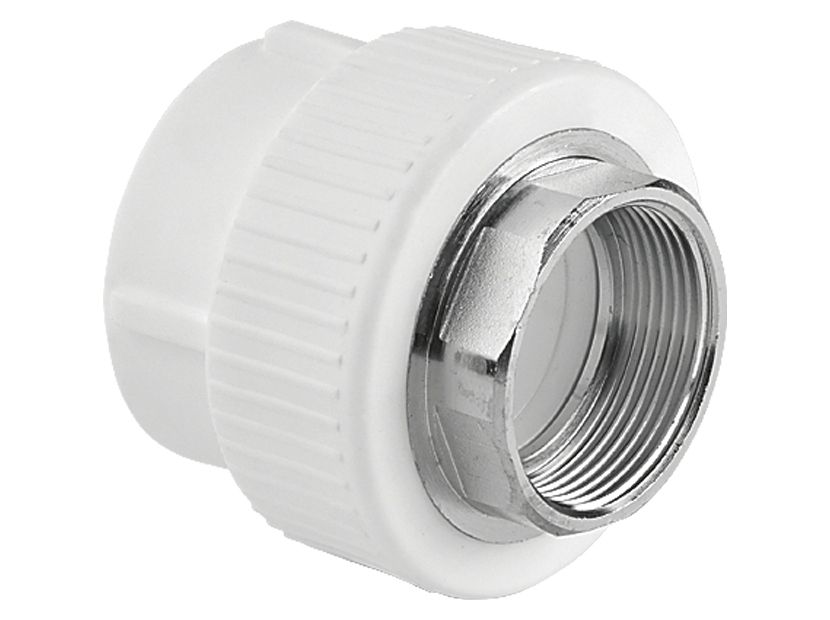 Муфта комбинированная TEBO PP-R 90х3 ВР под ключ 1308975