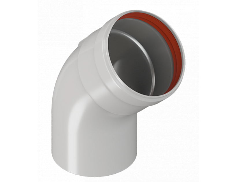 Колено дымохода Royal Thermo 80 мм 45° MF RTE 01.012