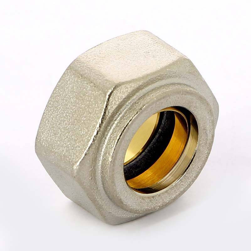 Соединитель для медных труб обжимной Emmeti Monoblocco 15 мм M24x19 01321415