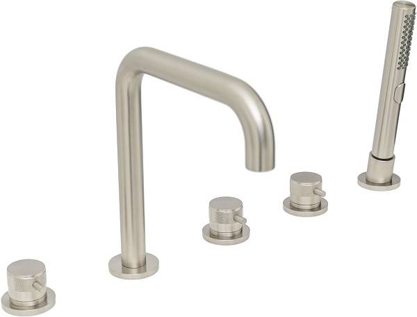 Смеситель на борт ванны Allen Brau Priority никель 5.31007-BN