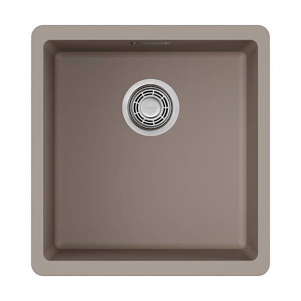 Кухонная мойка Omoikiri Kata 40-U-SA Artgranit 40x42 см бежевый 4993422
