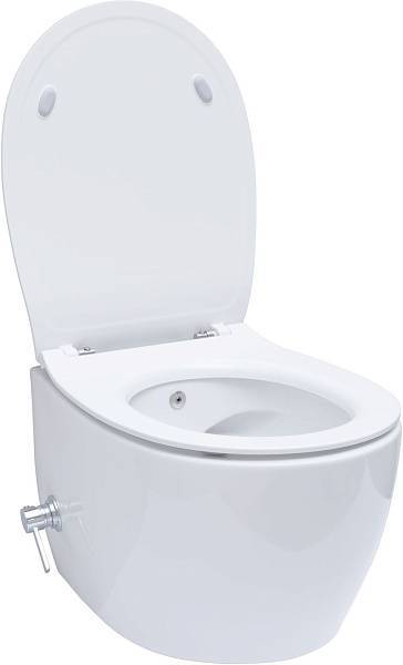 Крышка-сиденье для унитаза Allen Brau Fantasy Smartfix Soft-Close белая 4.11005.20