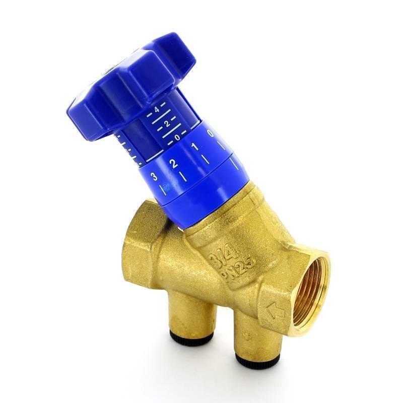 Клапан балансировочный ручной Cimberio 787OT/2R 3/4 ВР-ВР 787OTR/2P 3/4