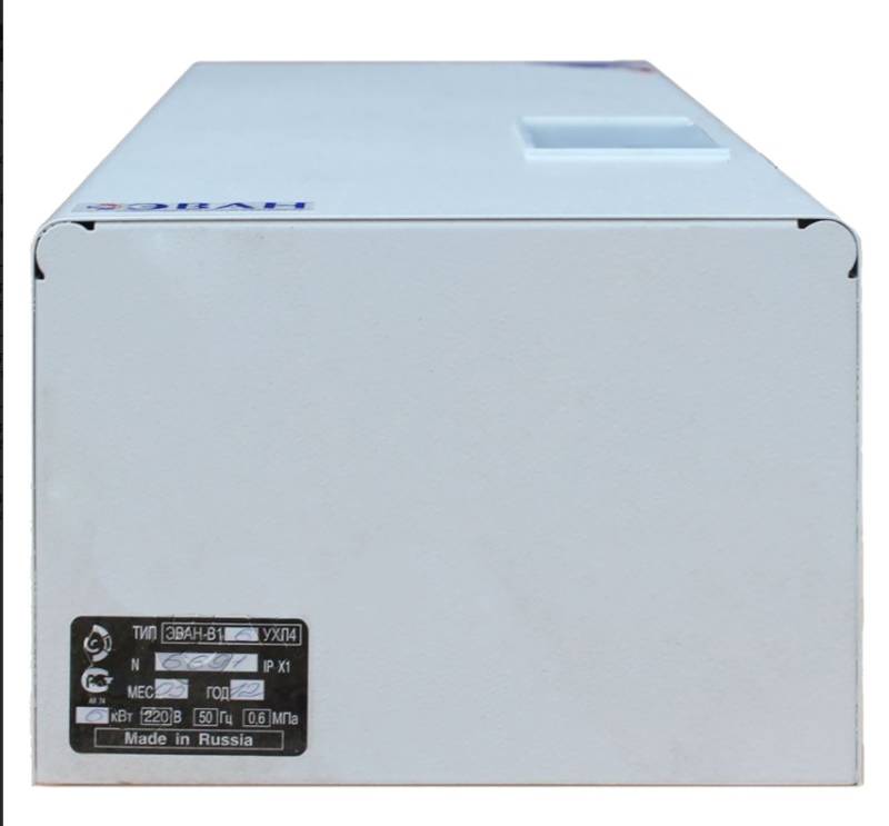 Водонагреватель электрический проточный ЭВАН В1-12 12 кВт 380 В 13160