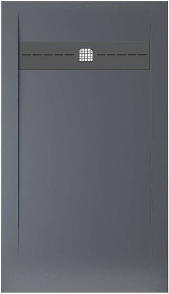 Душевой поддон Allen Brau Infinity 140x90x3 см серый базальт 8.21005-BGM
