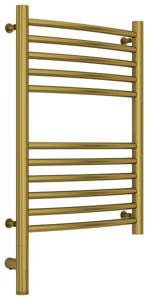 Полотенцесушитель электрический Сунержа Богема 3.0 400x600 мм левый состаренная латунь 051-5802-6040