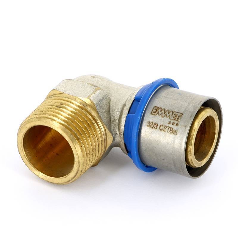 Угольник пресс с наружной резьбой Emmeti Gerapex 32 x 1 28101482