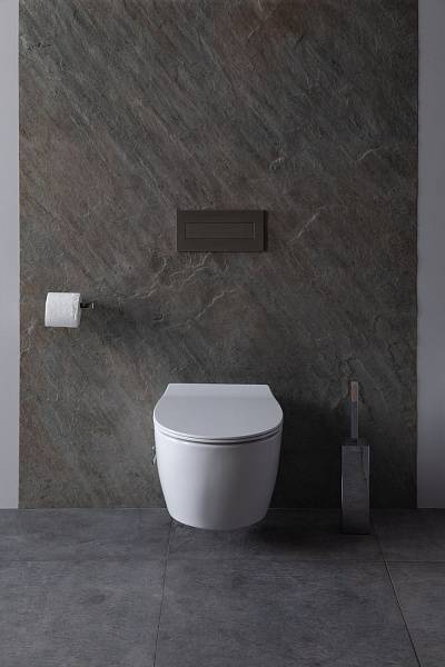 Унитаз подвесной безободковый Allen Brau Fantasy с гигиеническим душем 51x36.3 см 4.11HC1.20