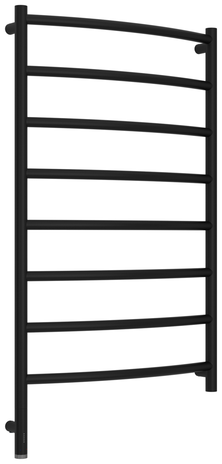 Полотенцесушитель электрический Сунержа Галант 3.1 600х1000 мм левый чёрный матовый 31-6000-1060