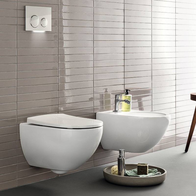 Сиденье для унитаза Geberit Acanto Slim антибактериальное 500.604.01.2