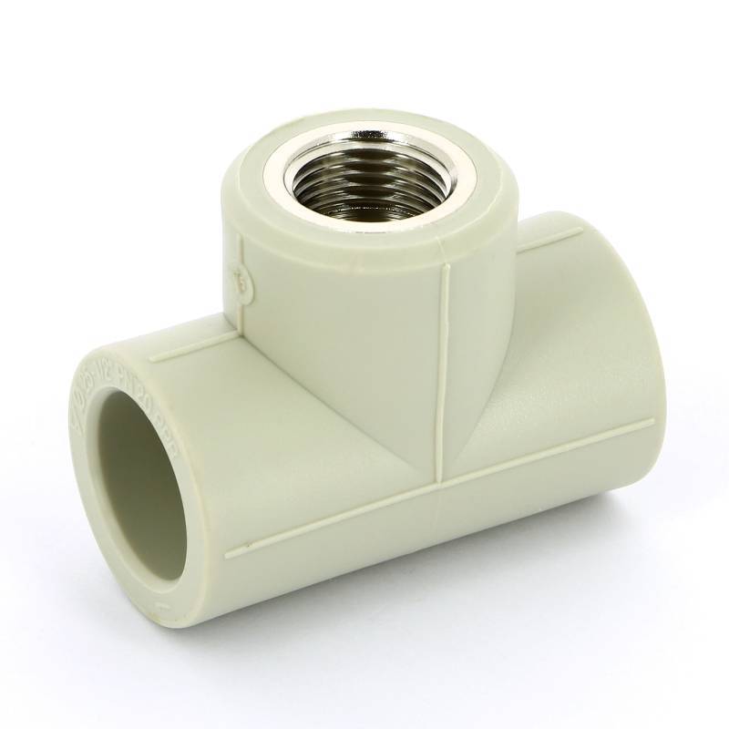 Тройник полипропиленовый FV-Plast 25х1/2х25 мм с внутренней резьбой 222026